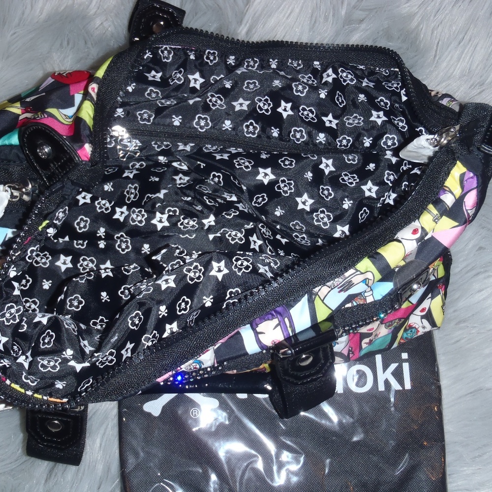  Tokidoki Dixon Tote Bag Rhinestone NEW NWT RARE - Picture 5 of 8